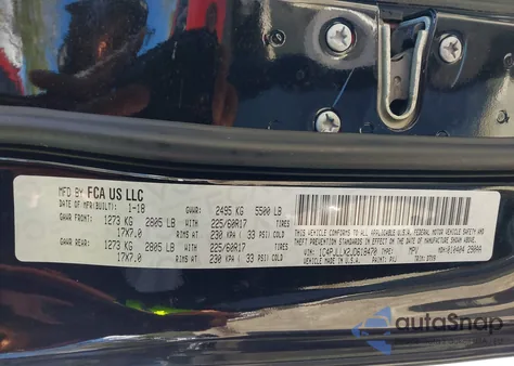 2018 Jeep Cherokee Latitude Plus Fwd z USA, uszkodzony, nr VIN 1C4PJLLX2JD618470